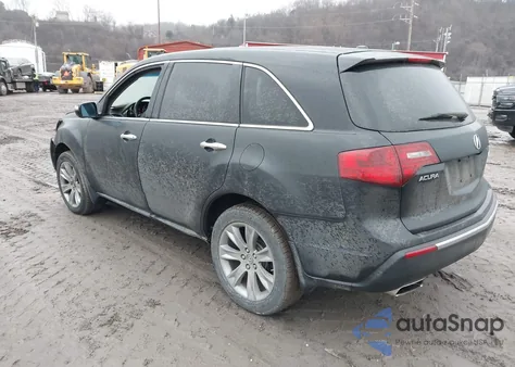 2012 Acura Mdx Advance Package z USA, uszkodzony, nr VIN 2HNYD2H6XCH535424